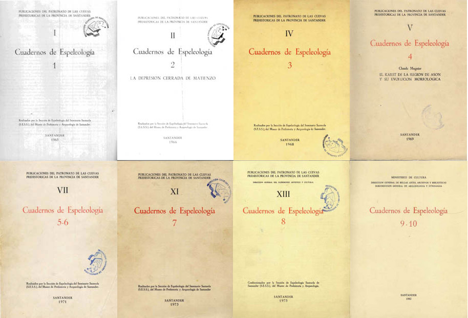 20220310 Portadas Cuadernos de Espeleologia