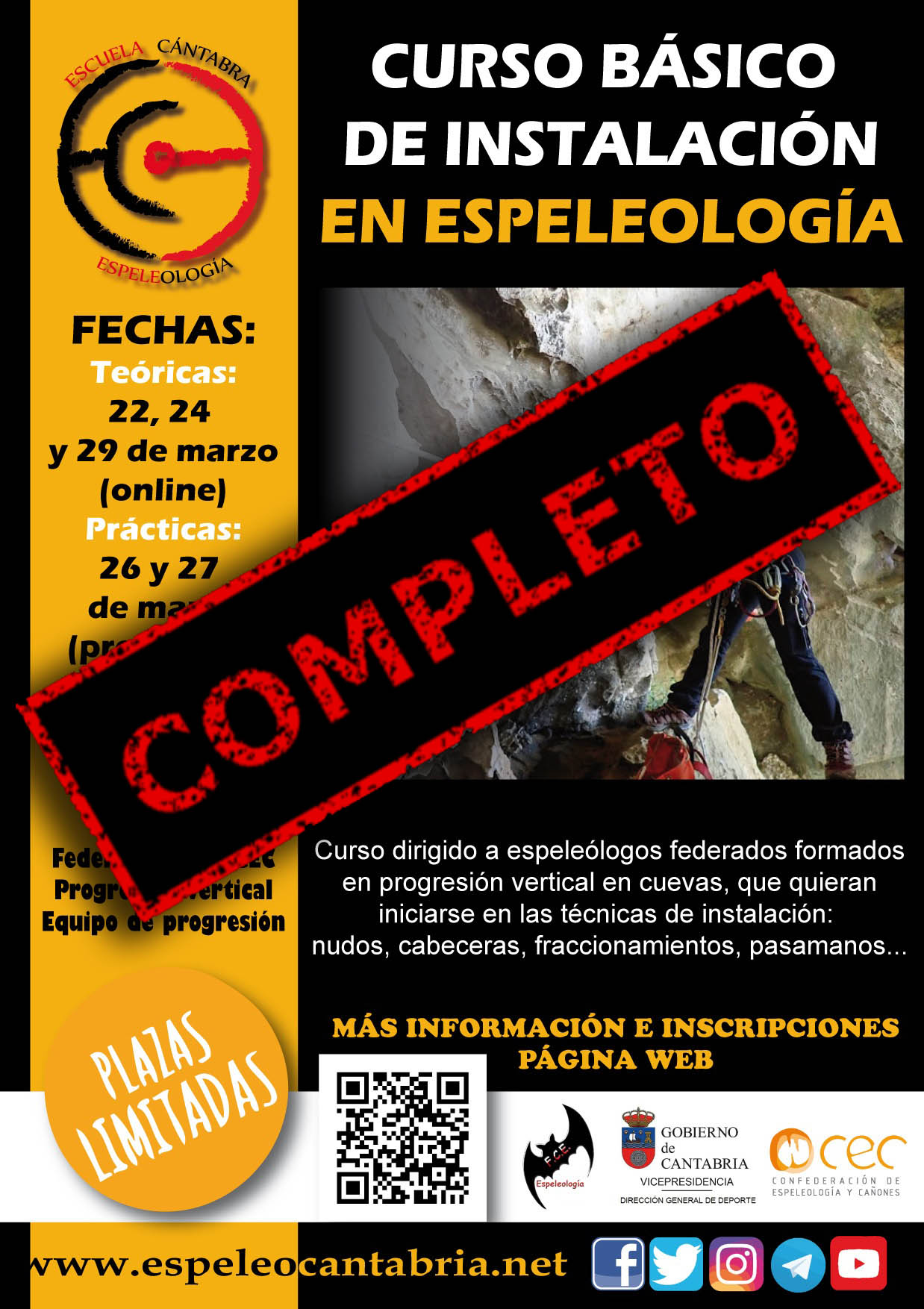 Cartel Curso de Instalacion FCE 2022 COMPLETO