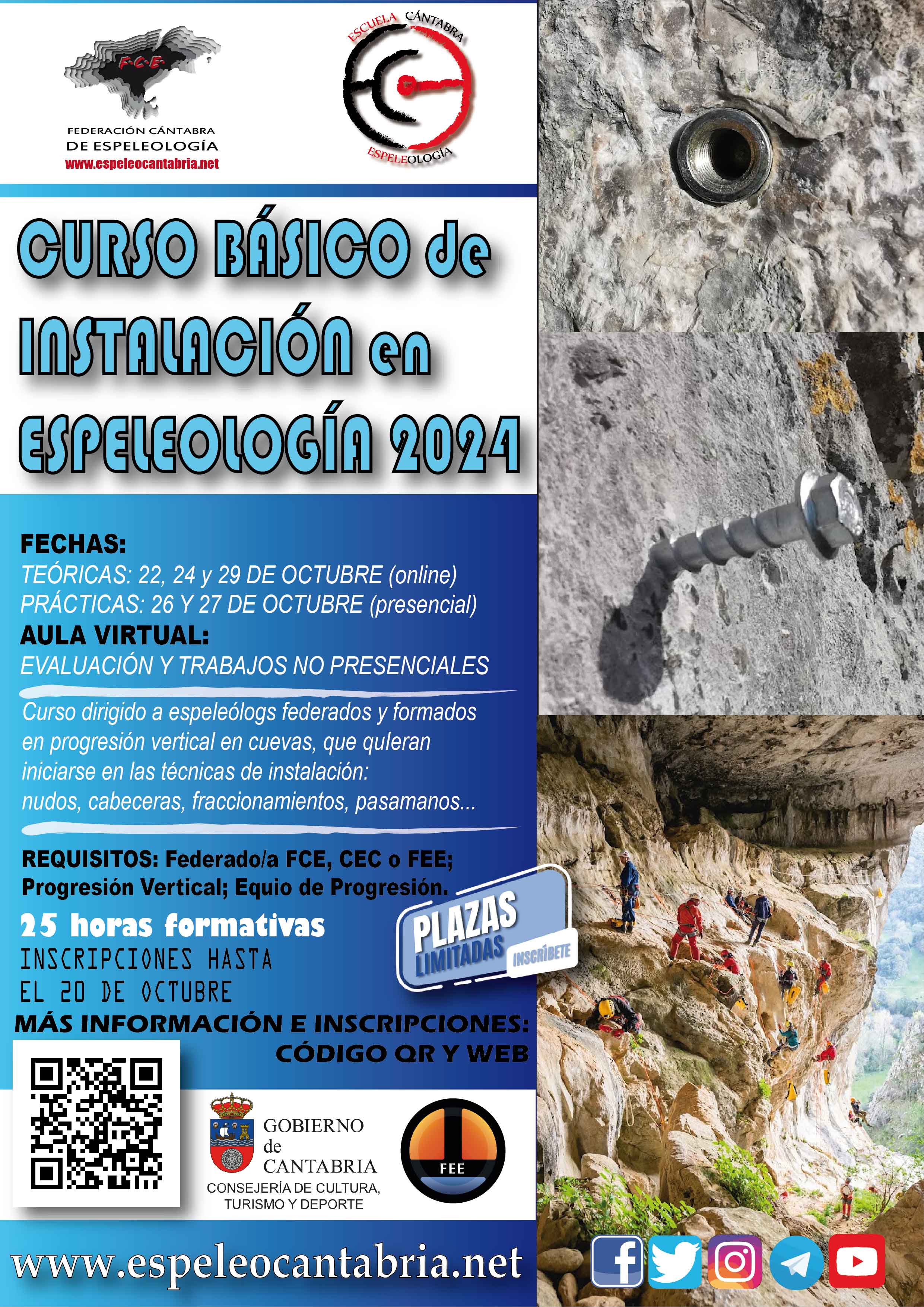 Cartel Curso de Instalación 2024 01 01